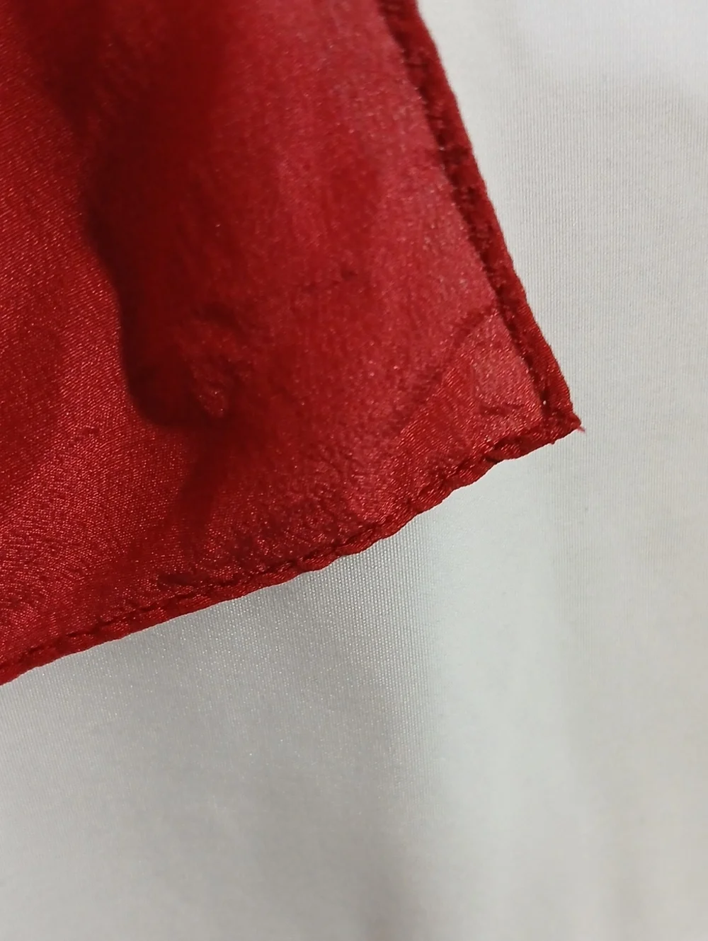 Vintage Anne Klein Womens Silk Scarf Lion Head Logo Graphic Red Black